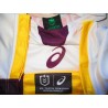 2022 Brisbane Broncos Rugby League Asics Away Authentics Jersey