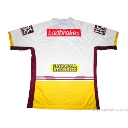 2022 Brisbane Broncos Rugby League Asics Away Authentics Jersey