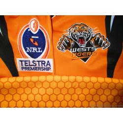 2005 Wests Tigers Rugby League XBlades Pro Home Jersey