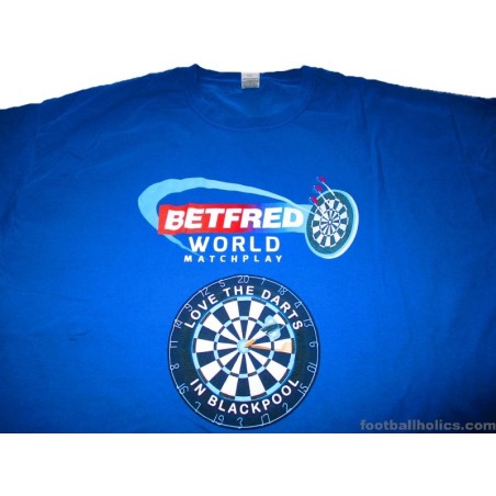 2022 World Matchplay 'Blackpool Roll of Honour' Fruit of the Loom Tee Shirt