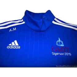 2015 GMIT GAA (Institúid Teicneolaíochta na Gaillimhe-Maigh Eo) Adidas Player Issue Training Top 'A.M' (Meenaghan)