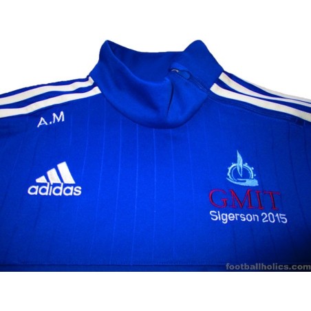 2015 GMIT GAA (Institúid Teicneolaíochta na Gaillimhe-Maigh Eo) Adidas Player Issue Training Top 'A.M' (Meenaghan)