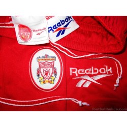 1996-98 Liverpool Reebok Home Shorts