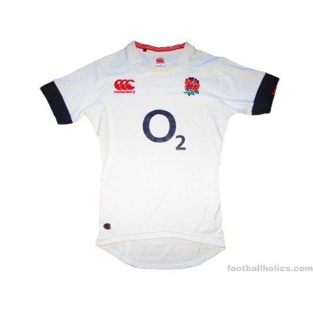 2013-14 England Rugby Canterbury Test Home Shirt