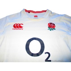 2013-14 England Rugby Canterbury Test Home Shirt