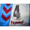 2006-07 Aston Villa Hummel Match Worn Home Shorts #4