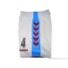 2006-07 Aston Villa Hummel Match Worn Home Shorts #4