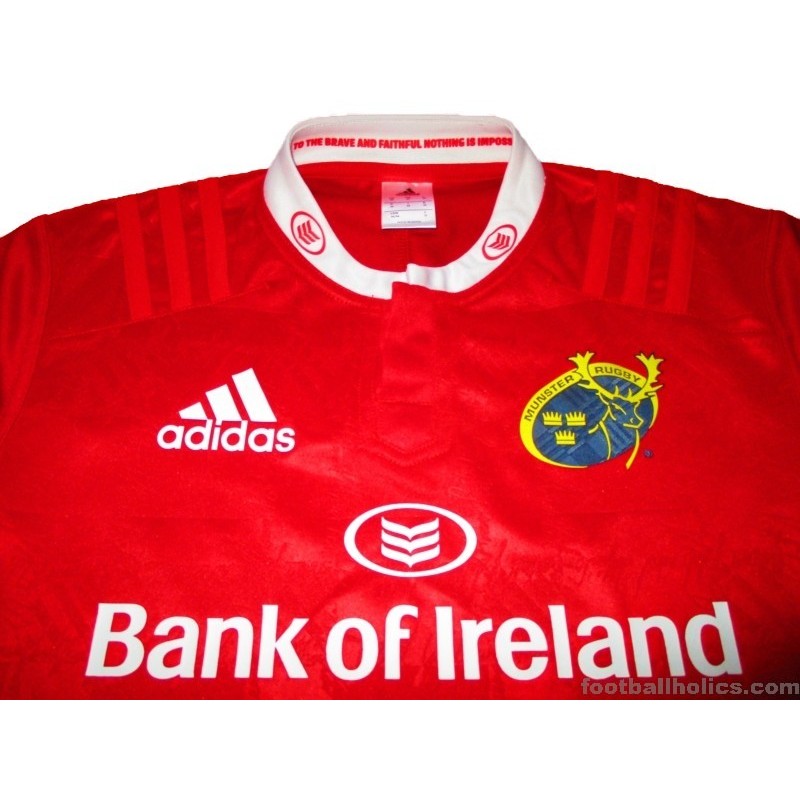 2015-17 Munster Rugby Adidas Home Shirt