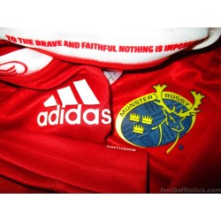 2015-17 Munster Rugby Adidas Home Shirt