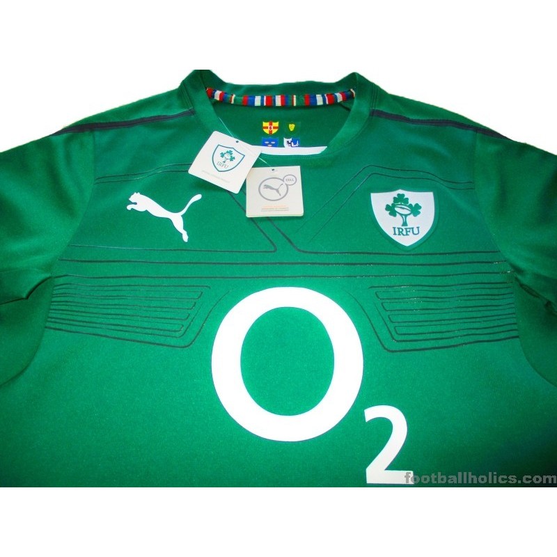 2013-14 Ireland Rugby Puma Home Shirt *w/tags*