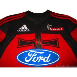 2009 Crusaders Rugby Adidas Home Jersey