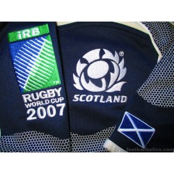 2007 Scotland Rugby Canterbury 'World Cup' Home Shirt