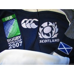 2007 Scotland Rugby Canterbury 'World Cup' Home Shirt