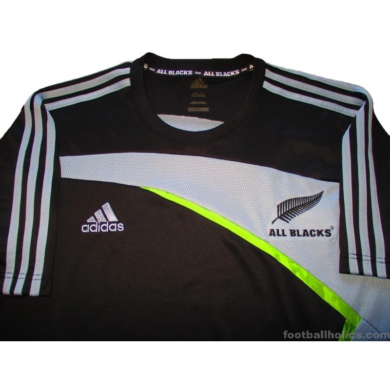 2009-11 New Zealand All Blacks Adidas Formotion Shirt