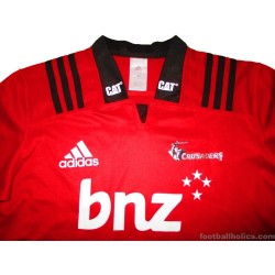 2018-19 Crusaders Rugby Adidas Home Shirt