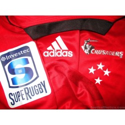 2018-19 Crusaders Rugby Adidas Home Shirt