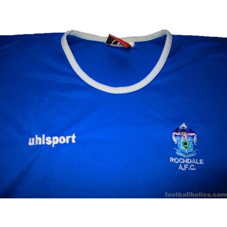 2004-05 Rochdale Uhlsport Home L/S Shirt