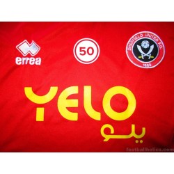 2022-23 Sheffield United Errea Player Issue Training Shirt #50