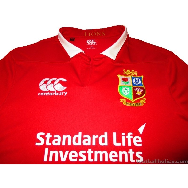 2017 British & Irish Lions 'New Zealand' Canterbury VapoShield Home Shirt