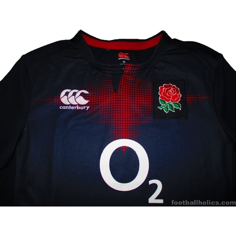 2016-17 England Rugby Canterbury Away Shirt