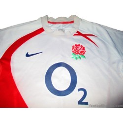 2007-09 England Rugby Nike Home Shirt