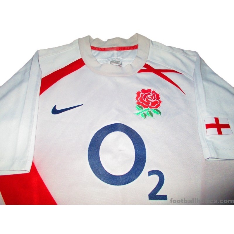 2007-09 England Rugby Nike Home Shirt