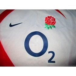 2007-09 England Rugby Nike Home Shirt