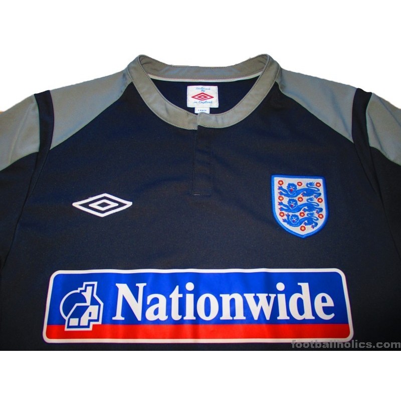 2009-10 England Umbro Training Shirt