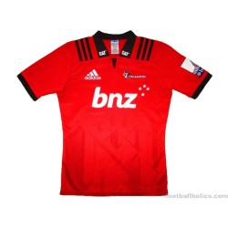 2018-19 Crusaders Rugby Adidas Home Shirt