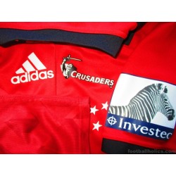 2018-19 Crusaders Rugby Adidas Home Shirt