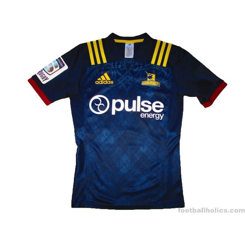 2018-19 Highlanders Rugby Adidas Home Shirt