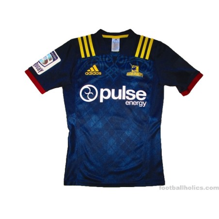 2018-19 Highlanders Rugby Adidas Home Shirt