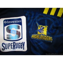 2018-19 Highlanders Rugby Adidas Home Shirt