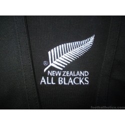 2001-02 New Zealand Rugby Adidas Home L/S Shirt