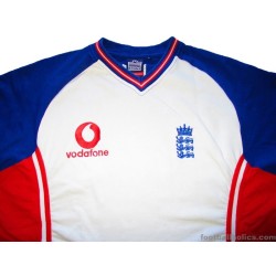 2002-05 England Cricket Admiral Player Issue Sweat Top