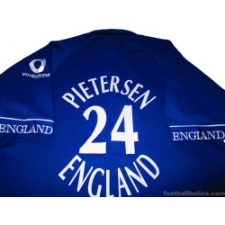 2004-06 England Cricket Admiral ODI Jersey Pietersen #24