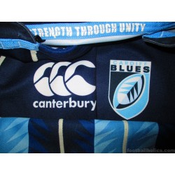 2010-11 Cardiff Blues Canterbury Home Shirt