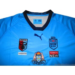 2022 New South Wales Blues Rugby League Puma Authentic Home Jersey