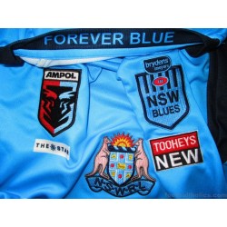 2022 New South Wales Blues Rugby League Puma Authentic Home Jersey