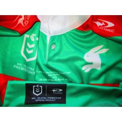 2023 South Sydney Rabbitohs 'John Sattler Tribute' Classic Authentic Home Jersey