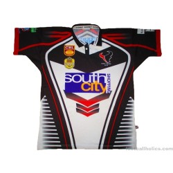 2010 South City Bulls Rugby League Kombat Match Worn Home Jersey #17