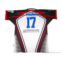 2010 South City Bulls Rugby League Kombat Match Worn Home Jersey #17