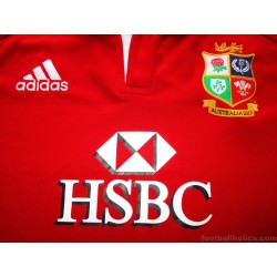 2013 British & Irish Lions 'Australia' Adidas Home Shirt