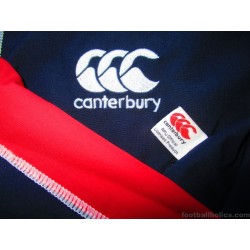 2012-13 England Rugby Canterbury Presentation Track Jacket