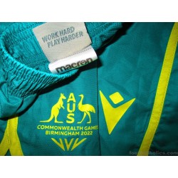 2022 Australia 'XXII Commonwealth Games' Macron Shorts