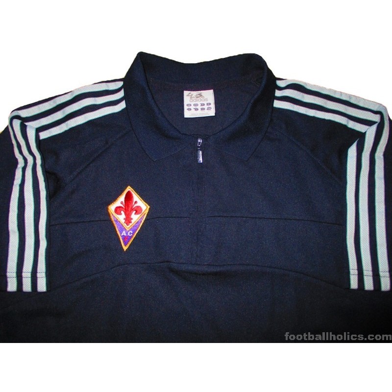 2003-04 Fiorentina Adidas Player Issue Polo Shirt #43