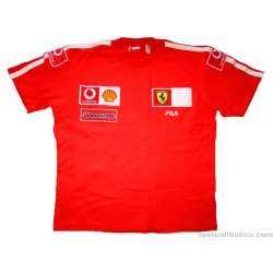 2003 Scuderia Ferrari Fila Shirt