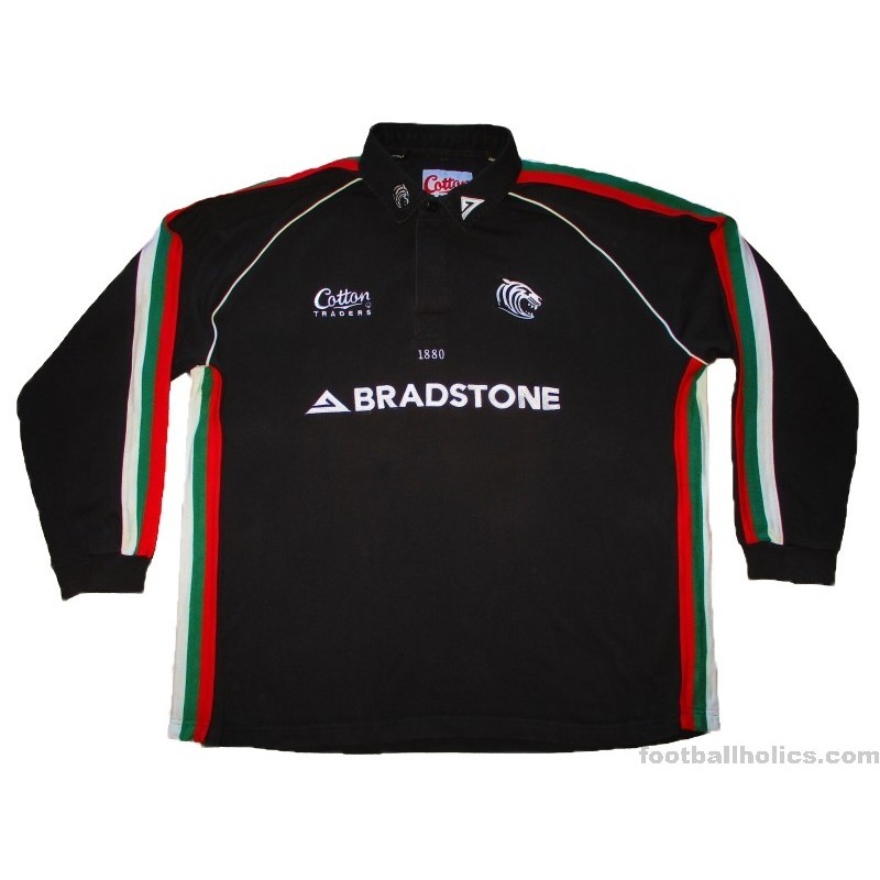 2004-05 Leicester Tigers Cotton Traders Third L/S Shirt