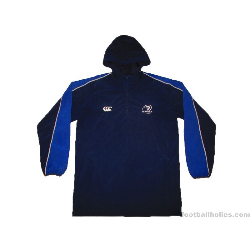 2005-07 Leinster Rugby Canterbury Training Hooded Rain Jacket