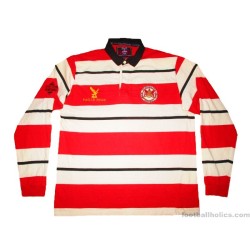 1997-98 Gloucester Rugby Cotton Oxford Home L/S Shirt